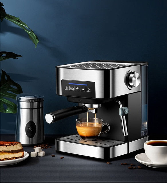 Espresso Coffee Maker with Steam Wand