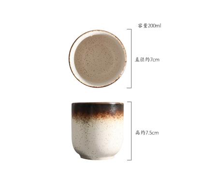 Japanese Retro Ceramic Coffee Mug