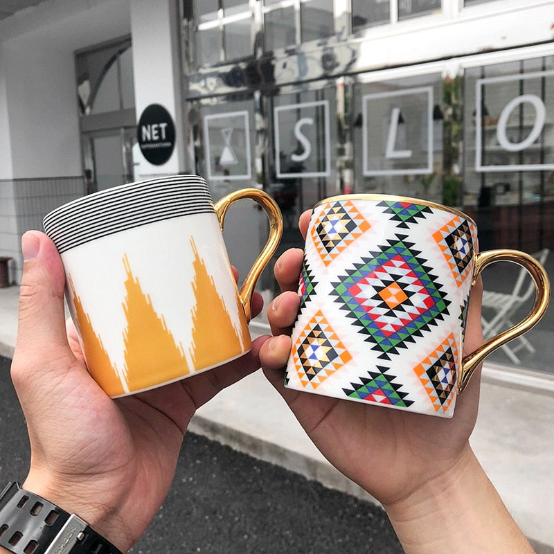 Funky Cartoon Coffee Mug