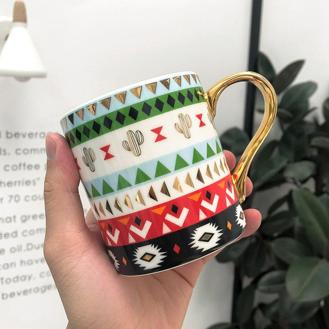 Funky Cartoon Coffee Mug