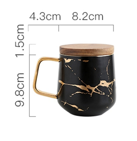 Luxury Nordic Marble Mugs
