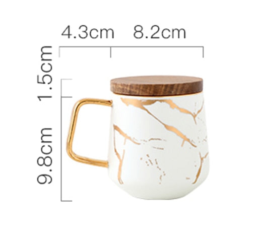 Luxury Nordic Marble Mugs