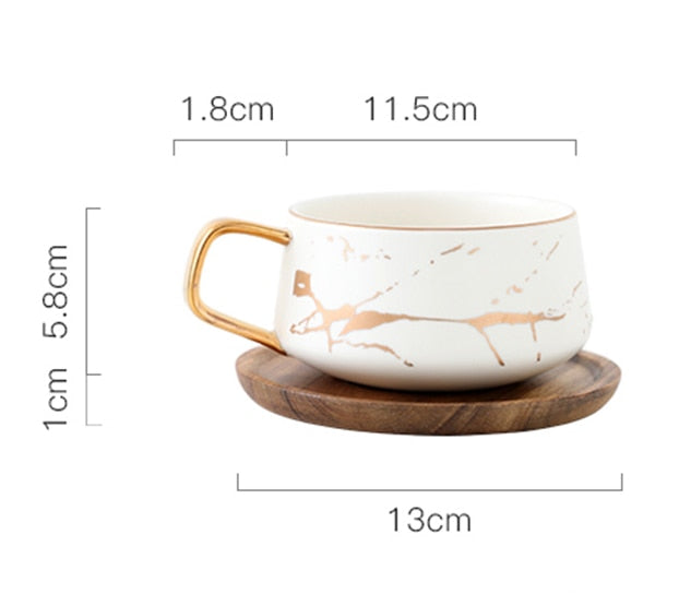 Luxury Nordic Marble Mugs