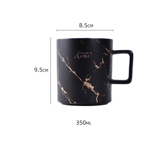 Luxury Nordic Marble Mugs