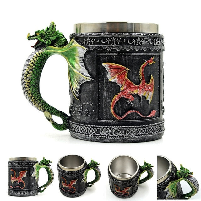 Viking Skull Coffee Mug