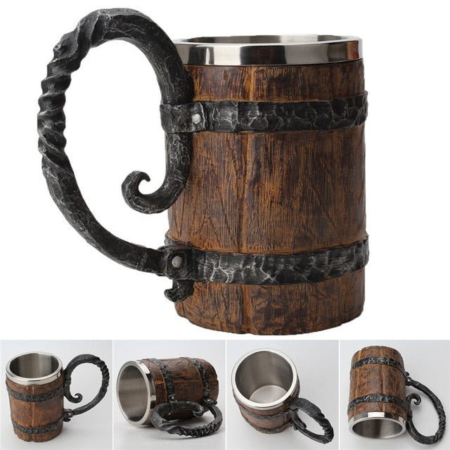 Viking Skull Coffee Mug