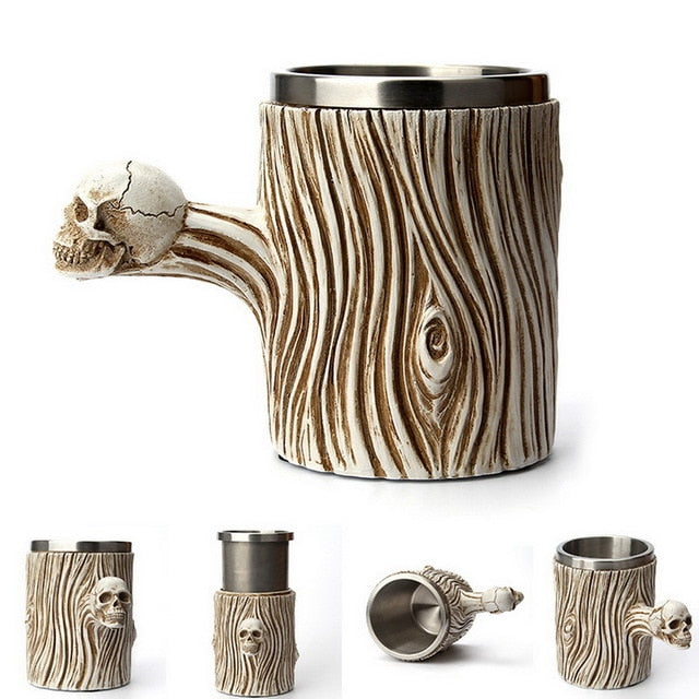 Viking Skull Coffee Mug